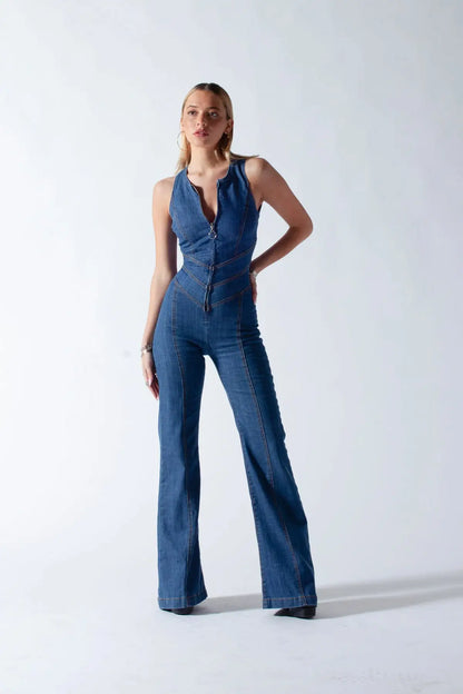 Backless Heart Jumpsuit - Eloy Royal