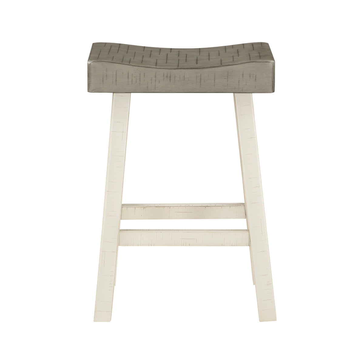 Stool Counter Height Dining Room Wood Veneer Transitional White