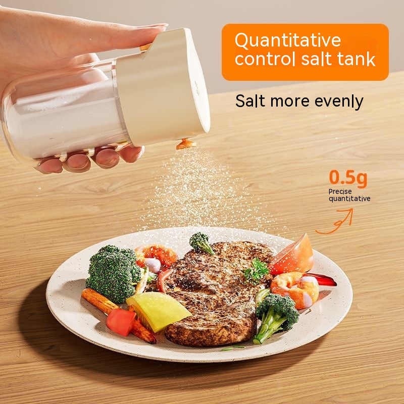 Quantitative Salt Jar Glass Seasoning Jar Seasoning Bottle - Eloy Royal