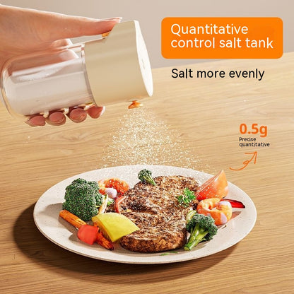 Quantitative Salt Jar Glass Seasoning Jar Seasoning Bottle - Eloy Royal