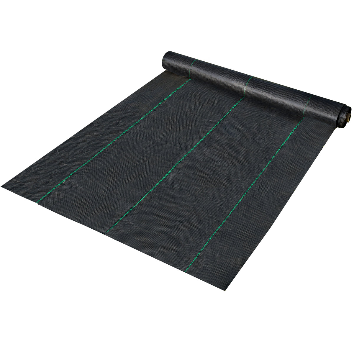 6FT300FT Premium Weed Barrier Fabric Heavy Duty 2.4OZ, Woven Weed Control Fabric, High Permeability Good for Flower Bed, Geotextile Fabric for Underlayment, Polyethylene Ground Cover