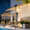 Slanted Pergola Bracket Kit,Garden Pergola Kit,All-in-One Pergola Kit(Only Kit)