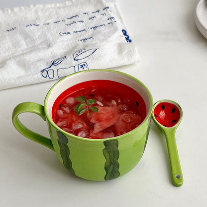 Mug Watermelon Cup Children Are Cute