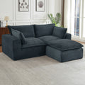 Loveseat Sofa, Cloud Boneless Couches for Living Room, Modern Modular Sectional Sofa, Oversized