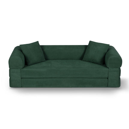 Convertible Sofa Bed Couch,80 Inch Boneless Couches for Living Room,Folding Sleeper Sofa Bed Queen with Storage,Corduroy Flod Out Couch Compressed Couch in a Box
