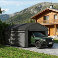 Heavy Duty Garage Car Canopy,Metal Carport