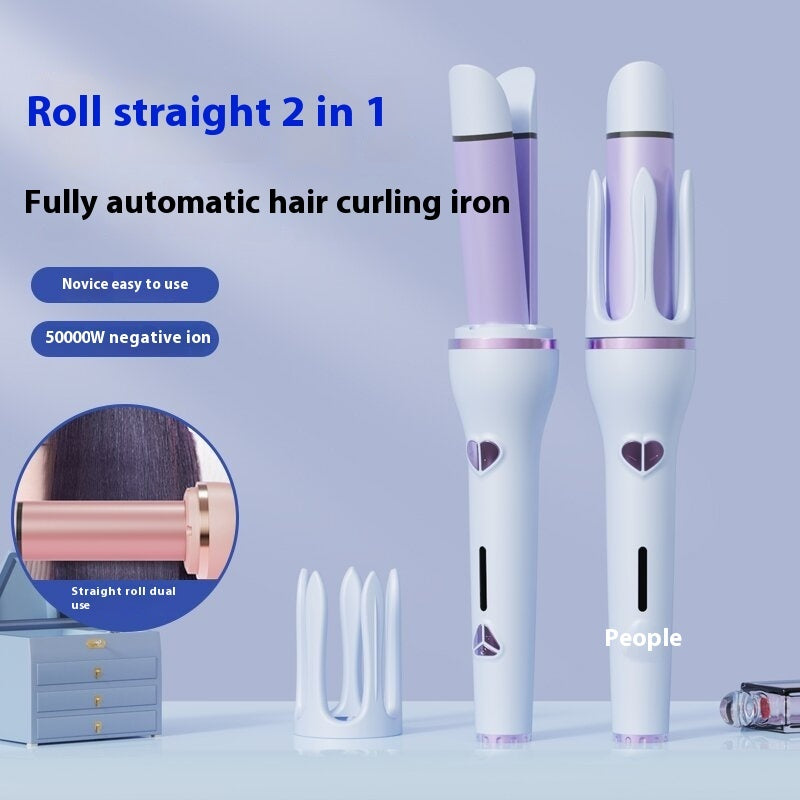 Hair Curler 32mm Negative Ion Intelligent Straight Comb