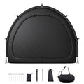 Outdoor Bike Storage Tent Fan-Shaped Waterproof Bike Tent for 4 to 5 Bikes