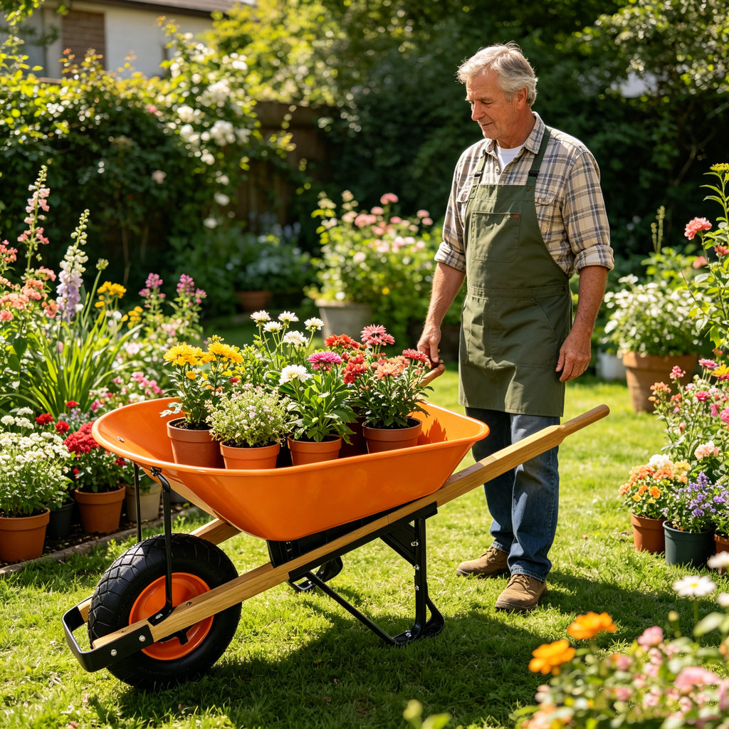 Steel TRAY wheel barrow