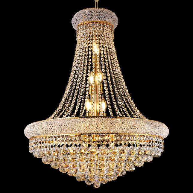 15-Light French Empire Ceiling Light with LED Bulbs with Bedroom