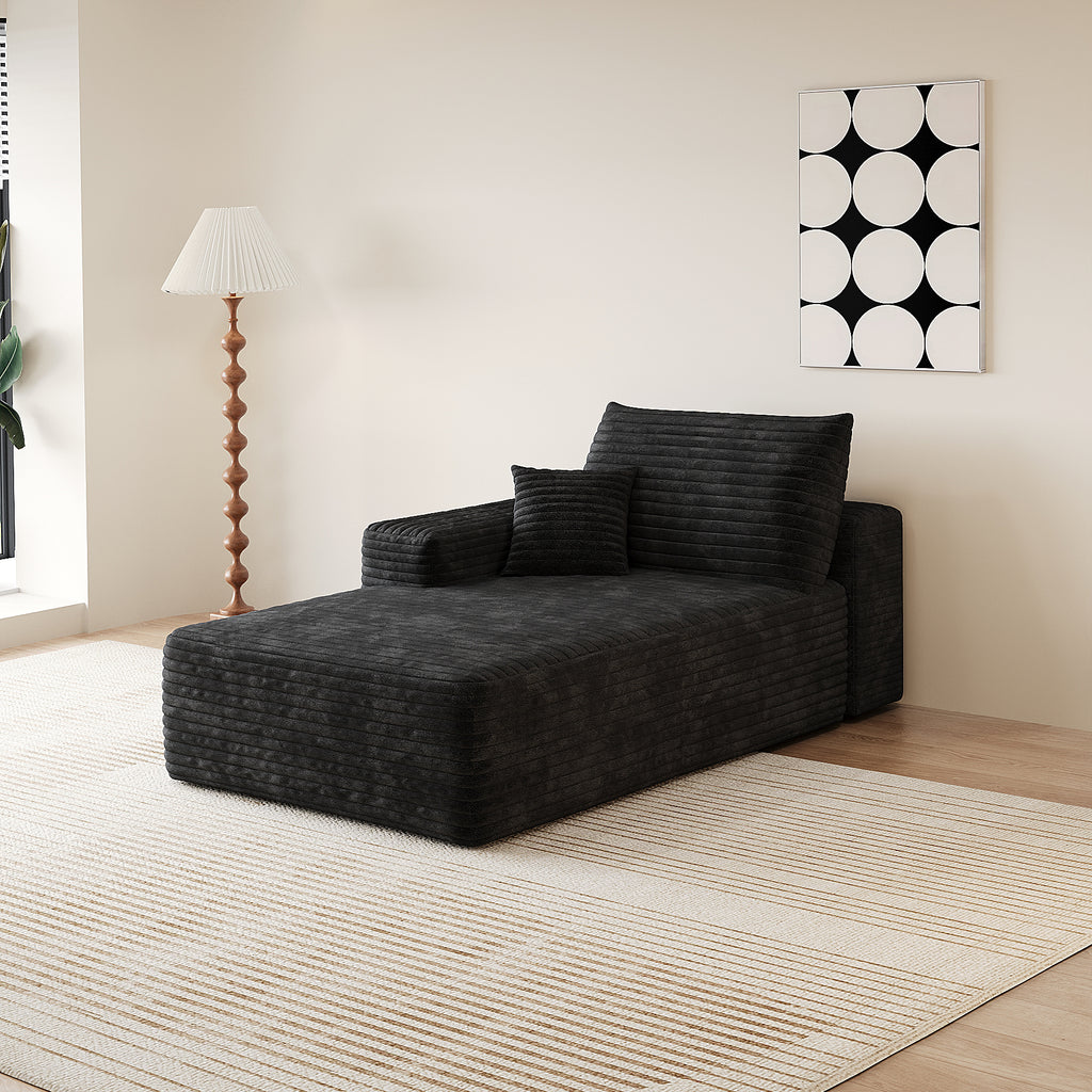 Y119-RIGHT-SLEEPER-BLACK-SOFA