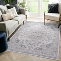 MARFI Collection 8X10 Ivory / Beige / Oriental Area Rug