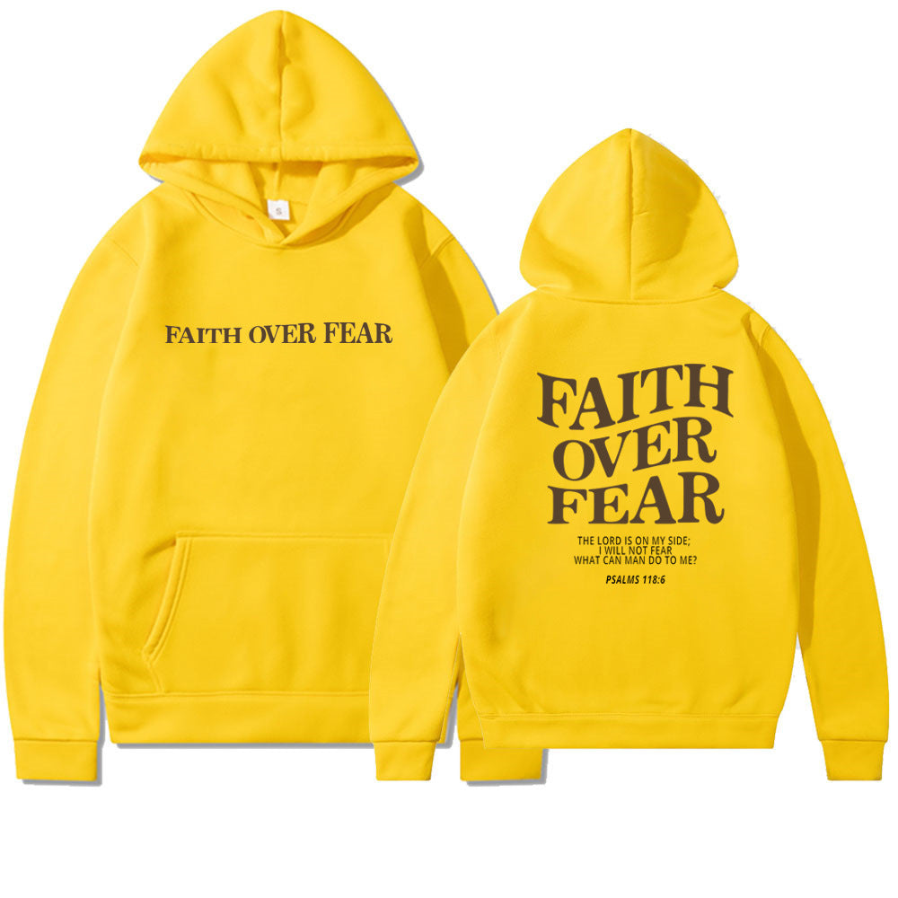 Faith Over Fear Men's And Women's Hoodies Sweater