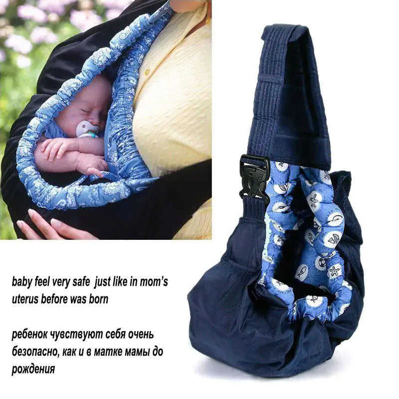 Pure Cotton Baby Sling Carrier - Eloy Royal