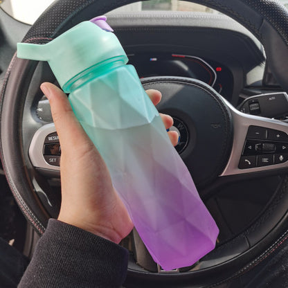 Spray Water Bottle For Girls Outdoor Sport Fitness Water Cup Large Capacity Spray Bottle Drinkware Travel Bottles Kitchen Gadgets - Eloy Royal