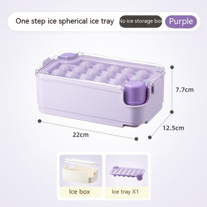 Ice Cube Mold Household Ice Hockey Storage Box - Eloy Royal