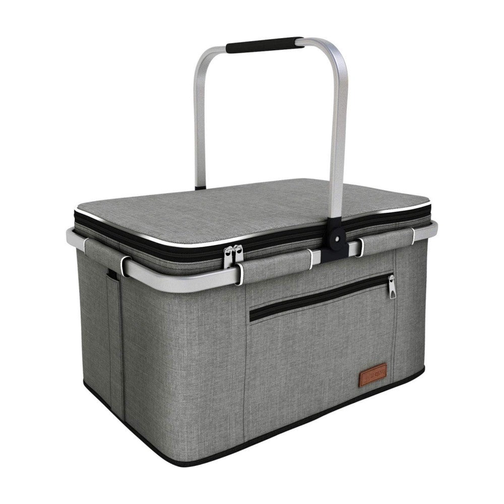 35L Large Picnic Basket 2 Layers35L