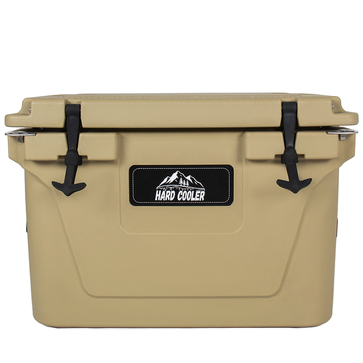 50 Quart Khaki Cooler, Ultra-Light Insulated Ice Chest – Heavy-Duty Hard Shell Cooler with 6-Day Ice Retention for Camping, Tailgating, Job Site & Outdoor Adventures