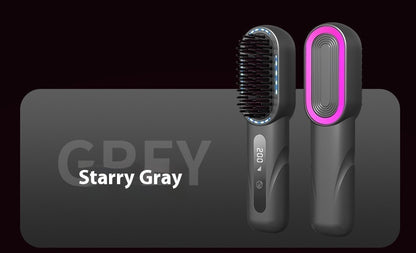 Multi-gear Adjustment Retractable Portable Wireless Straight Comb