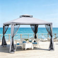 Outdoor Canopy Shelter,Outdoor Gazebo,Backyard Gazebo(Only Gazebo)