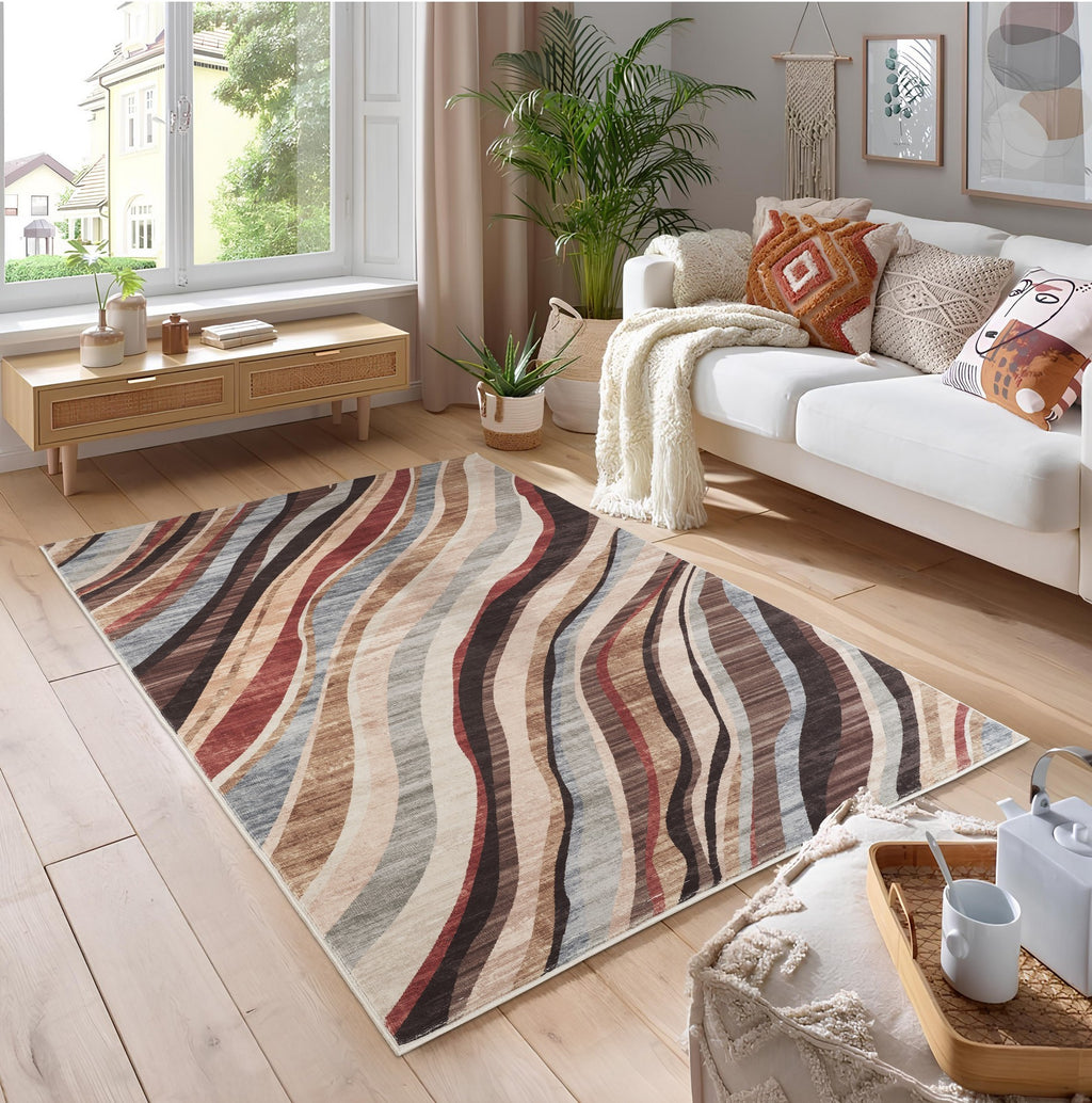 Jewel GC_STU3021 Multi 5 ft. 3 in. x 7 ft. 3 in. Area Rug