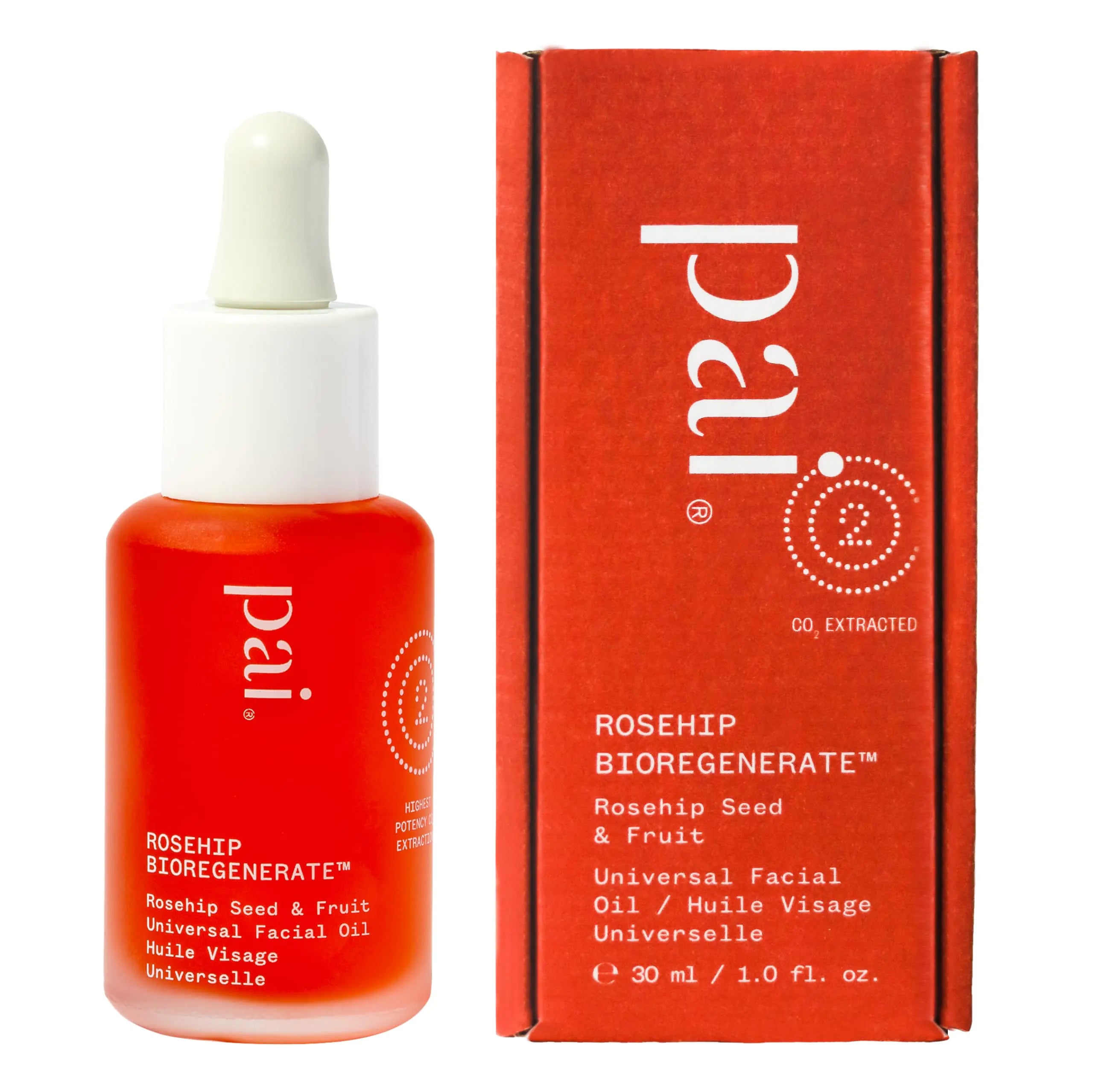 PAI SKINCARE - Organic Rosehip BioRegenerate Universal Facial Oil | Natural Vegan Sensitive Skincare (1 fl oz | 30 mL) 1.01 Fl Oz (Pack of 1)