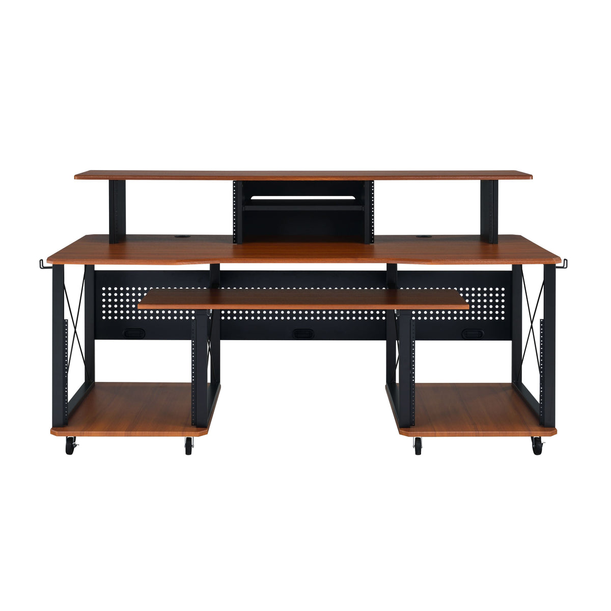 Megara Cherry & Black Finish Music Desk