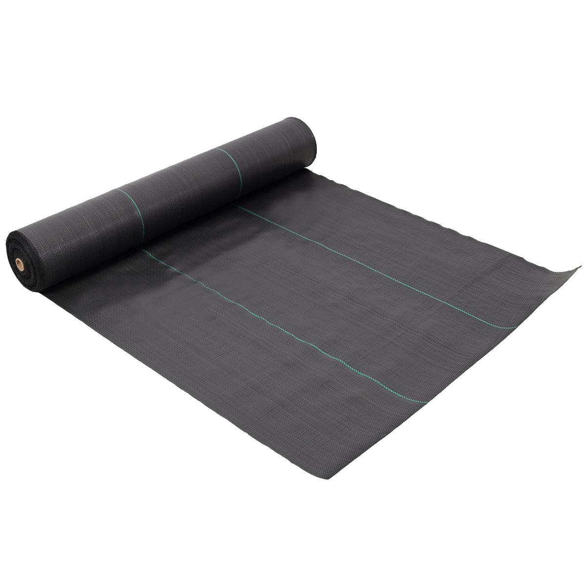 5oz Commercial Heavy Duty Weed Barrier Fabric, 3ft x 250ft, Woven Landscape Ground Cover, Weed Control Garden Fabric,Black