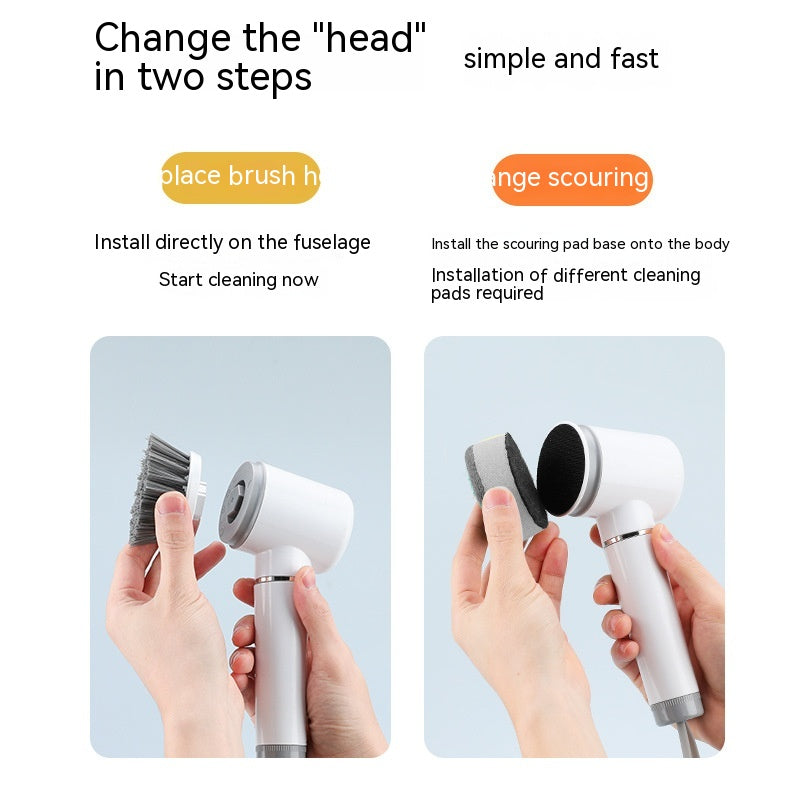 New Electric Cleaning Brush Electric Multifunctional Dish Brush - Eloy Royal