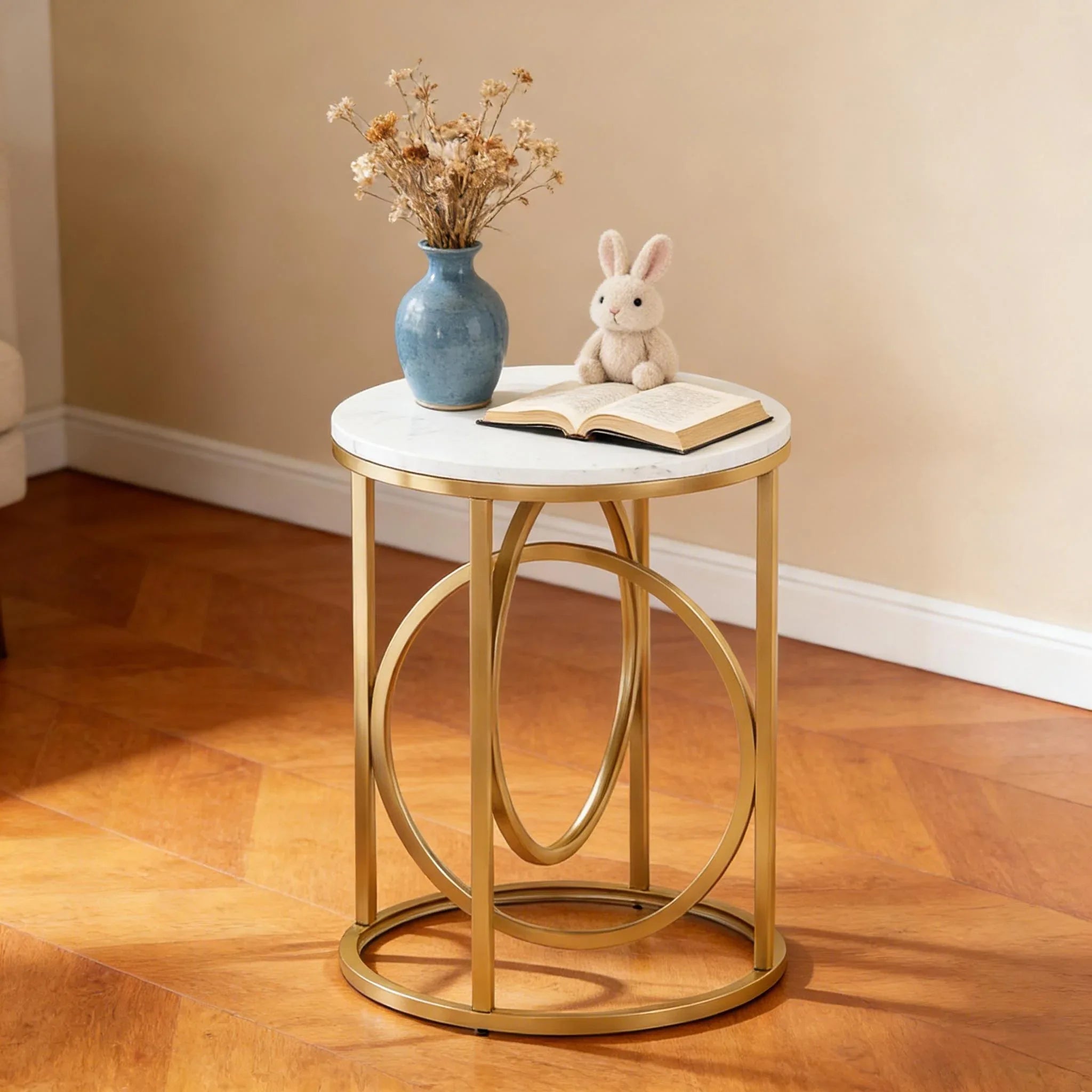 Round Coffee Table,Stylish Sofa Table,Elegant Side Table - Eloy Royal