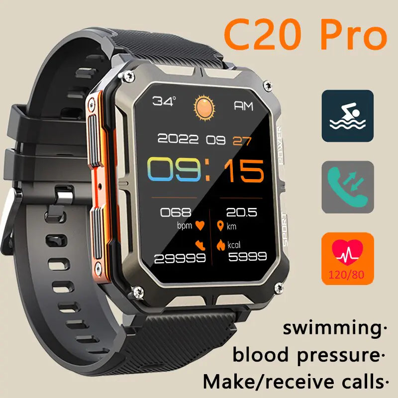 Upgraded Waterproof Smart Watch - Eloy Royal