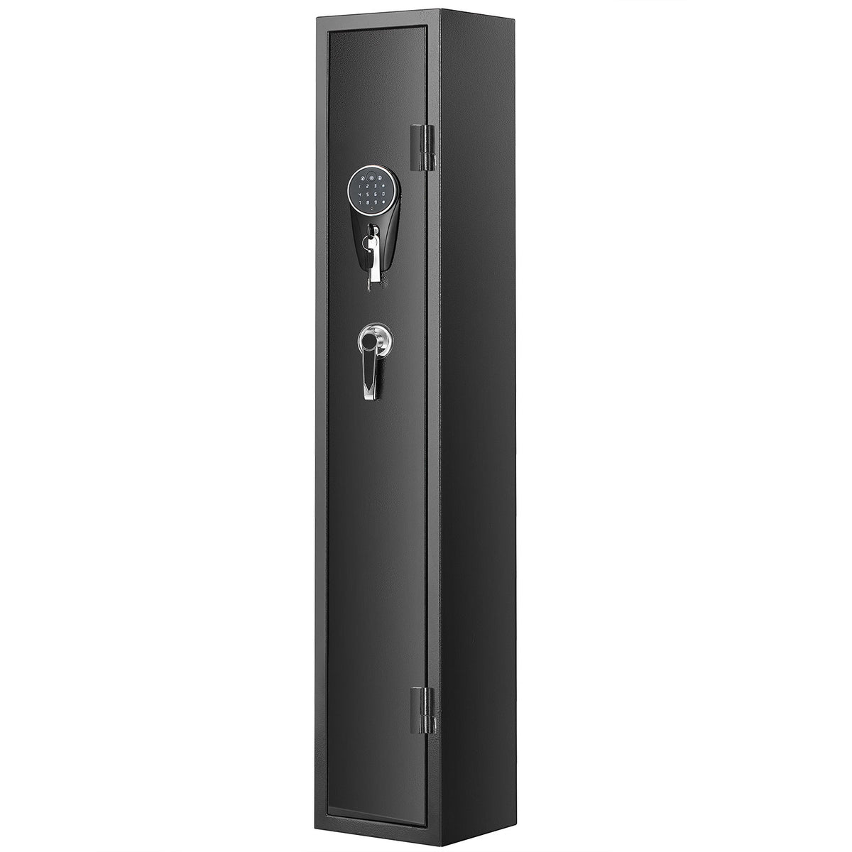 3 Rifles Gun Safe, Rifle Safe with Lock & Digital Keypad, Quick Access Gun Storage Cabinet with Removable Shelf, Pistol Rack, Rifle Cabinet for Home Rifle and Pistols