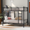 Twin Over Twin Metal Bunk Bed (Black) ( old sku: MF189201BAA )