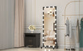 Hollywood Full Length Mirror with Lights Full Body Vanity Mirror with 3 Color Modes Lighted Standing Floor Mirror for Dressing Room Bedroom Wall Mounted Touch Control Black 63x24inch