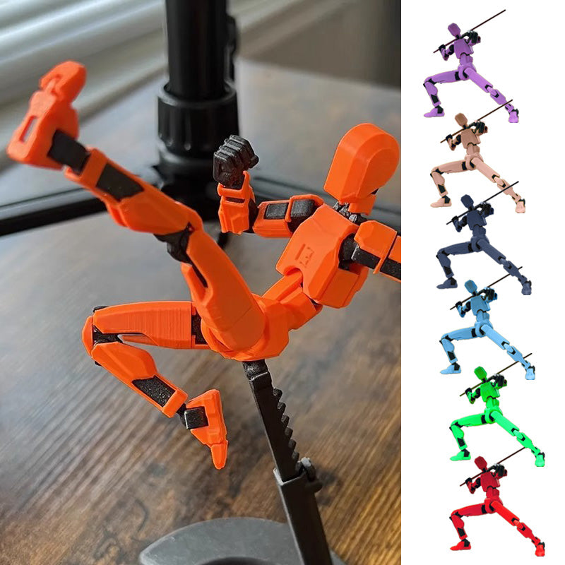 Multi-Jointed Movable Shapeshift Robot 2.0 3D Printed Mannequin Dummy Action Model Doll Toy Kid Gift - Eloy Royal