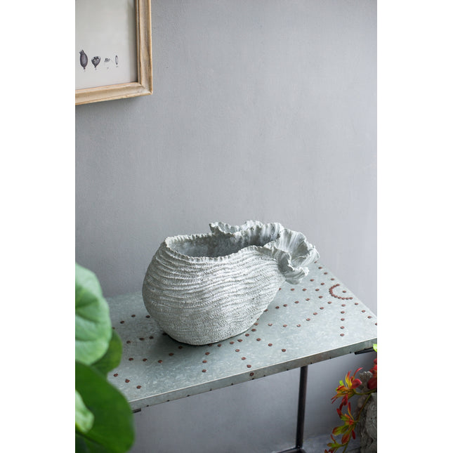 14.2x7.9x7.9' Cement Planter, Indoor Outdoor Garden Decor