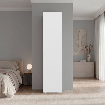 White 4 Shelves Storage Cabinet
