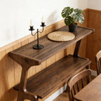 Storage Hall Table,Compact End Table,Wood Sofa Side Table - Eloy Royal