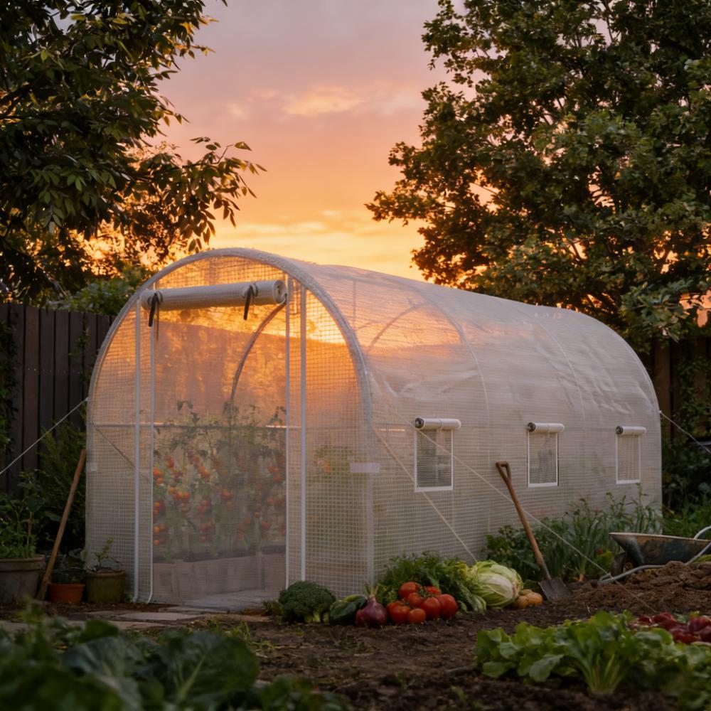 Walk-in Tunnel Greenhouse,Hoop House Greenhouse