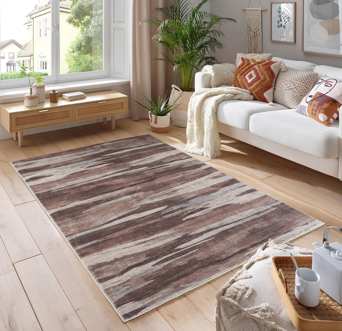 Jewel GC_STU3025 Multi 5 ft. 3 in. x 7 ft. 3 in. Area Rug