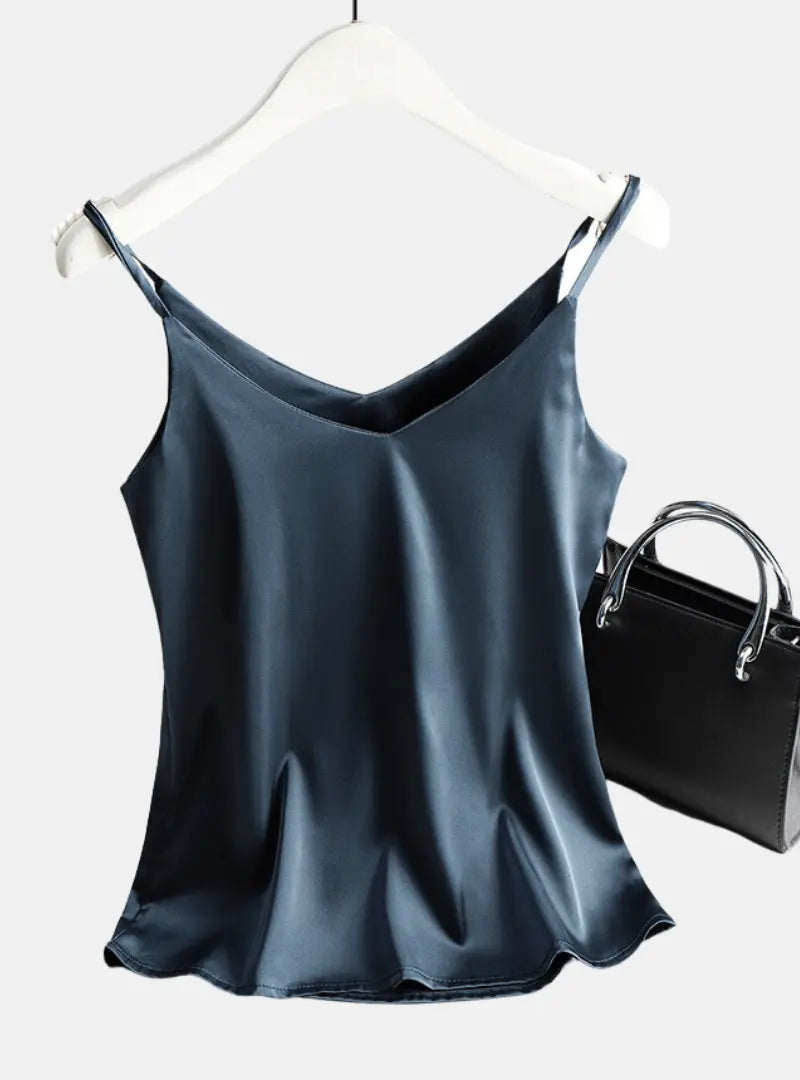 Satin Tank Top - Eloy Royal