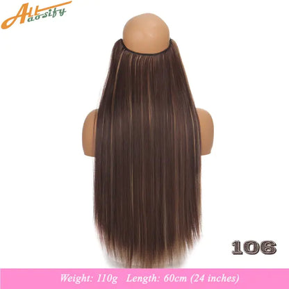 Synthetic No Clip Artificial Hair - Eloy Royal