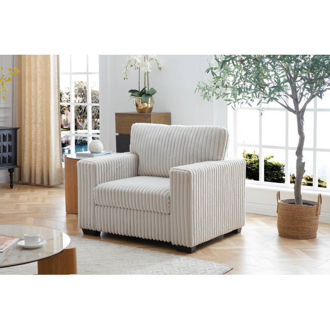 Teddy G00187A-C Chair  IVORY