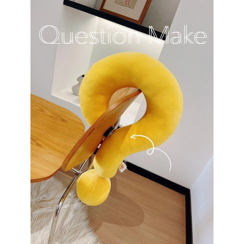 Question Mark Neck Pillow Comfortable Fabric - Eloy Royal