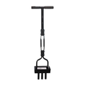 Manual Lawn Aerator with Tray & 3 Hollow Slots Manual Soil Corer Collector Lawn