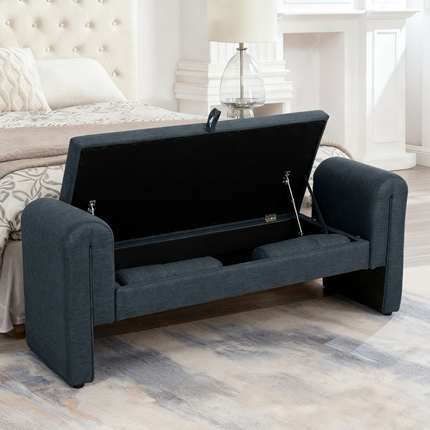 60-inch storage bench, suitable for bedrooms, living rooms, activity rooms and similar spaces.