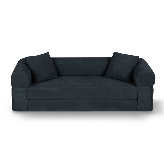 Convertible Sofa Bed Couch,80 Inch Boneless Couches for Living Room,Folding Sleeper Sofa Bed Queen with Storage,Corduroy Flod Out Couch Compressed Couch in a Box