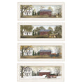 'Season's Collection' 4-Piece Vignette by Billy Jacobs, White Frame