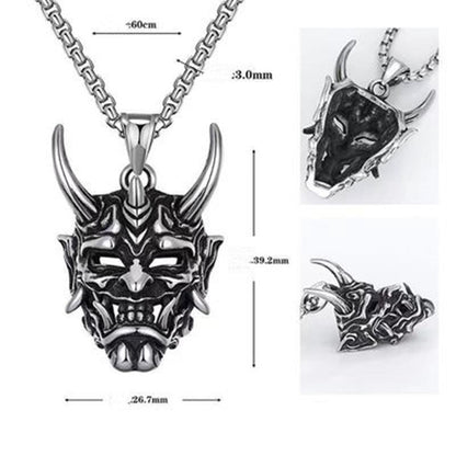 S925 Sterling Silver Skull Pendant Necklace