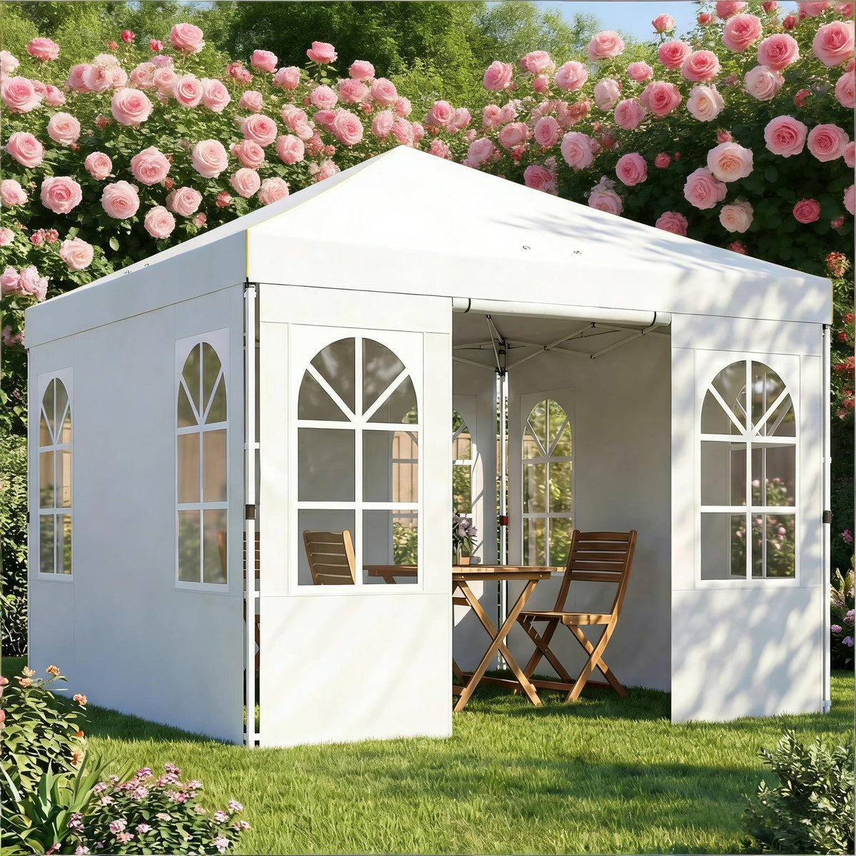 Stable Pop Up Canopy Tent,Portable Instant Canopy Shelter